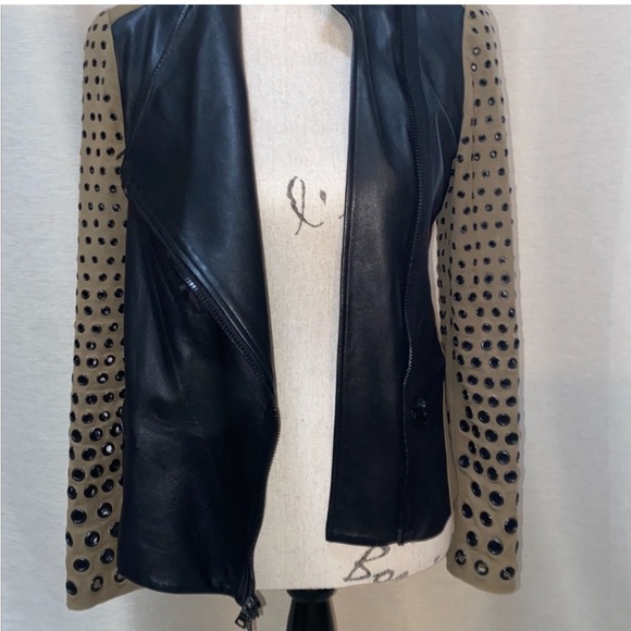 🌟🏍️ Robert Rodriguez Leather Moto Jacket 🏍️🌟 - Picture 3 of 12